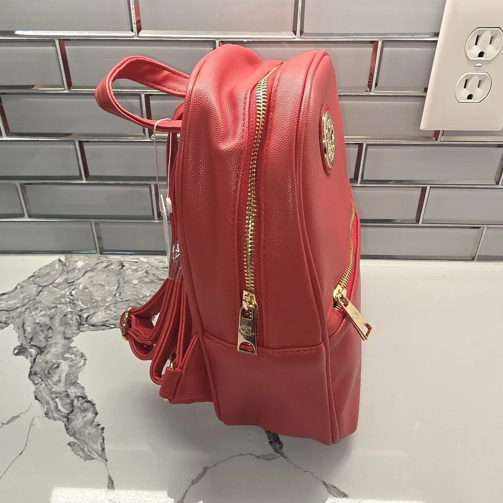 NEW Christian Lacroix Pine Caviar Backpack NWT MSRP $98 +bonus Satin‎ Dust Bag